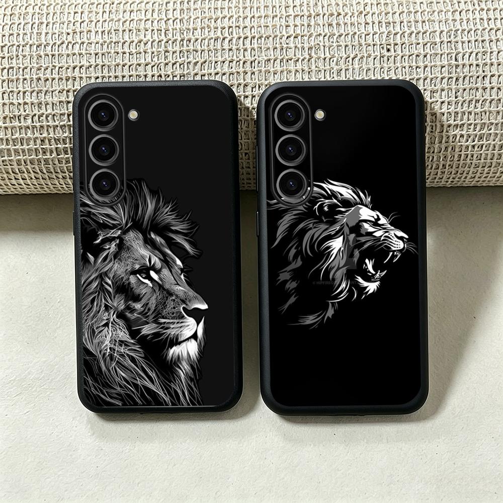 Samsung Galaxy S24 - Cool king lion fashion ins design