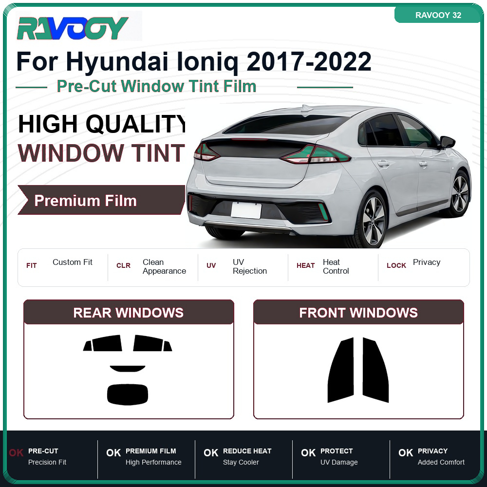 Privacy Screen Protector - Premium Pre-Cut Window Tint For Hyundai