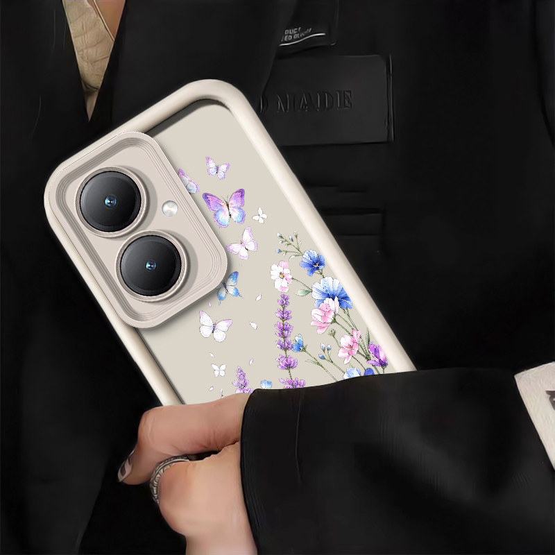 Lavender Butterfly Pattern Pho - Vivo Y28 ulasan dan harga