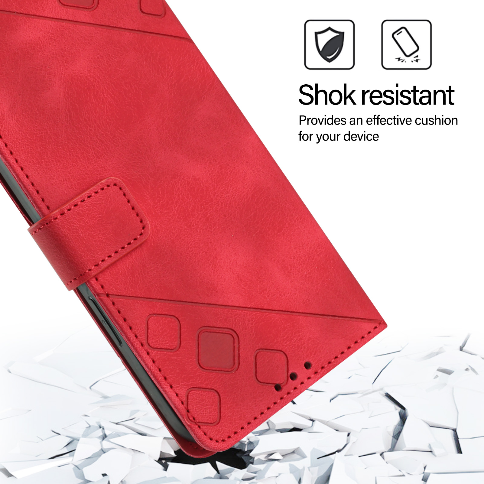 Luxury Leather Wallet Phone Ca - Vivo V40 ulasan dan harga
