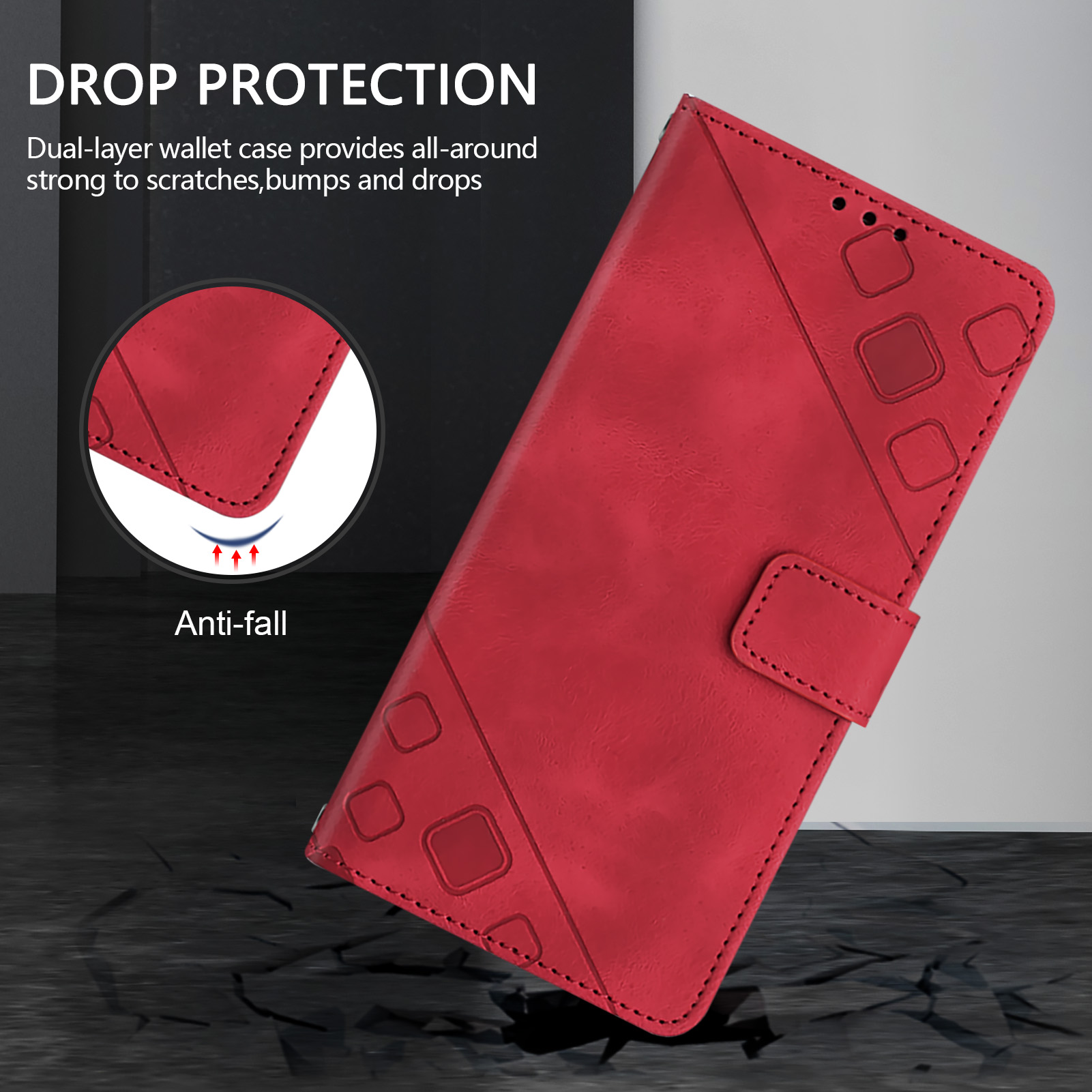 Luxury Leather Wallet Phone Ca - Vivo V40 ulasan dan harga