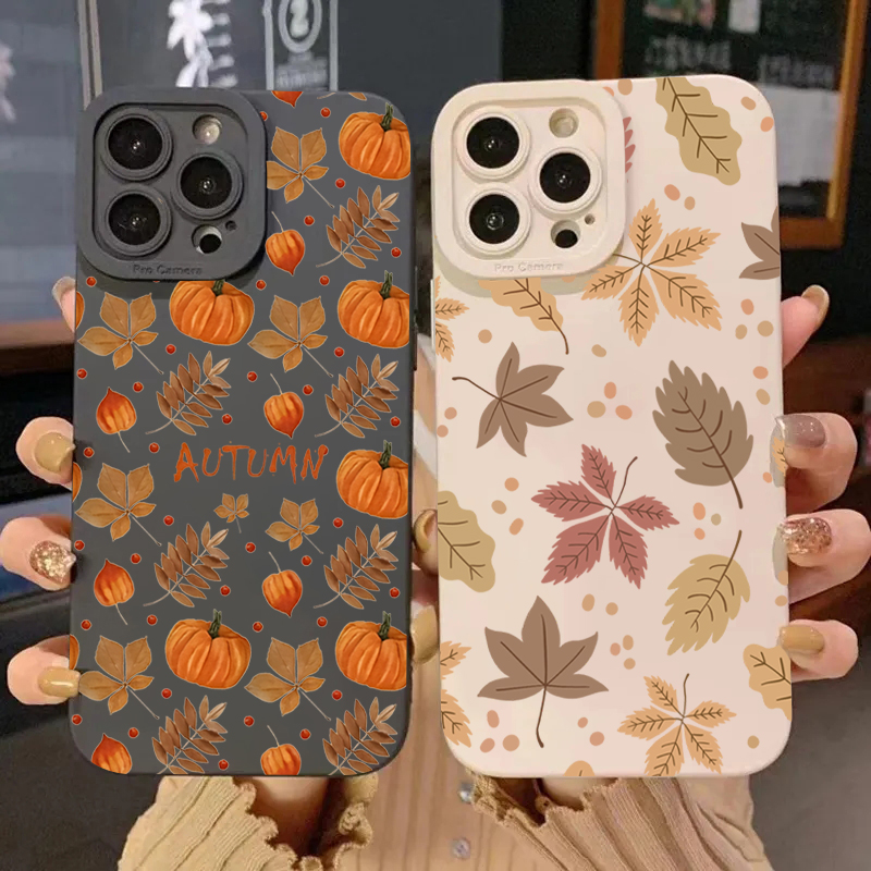 Retro Maple Leaf Pattern Phone - Samsung Galaxy S24 ulasan dan harga