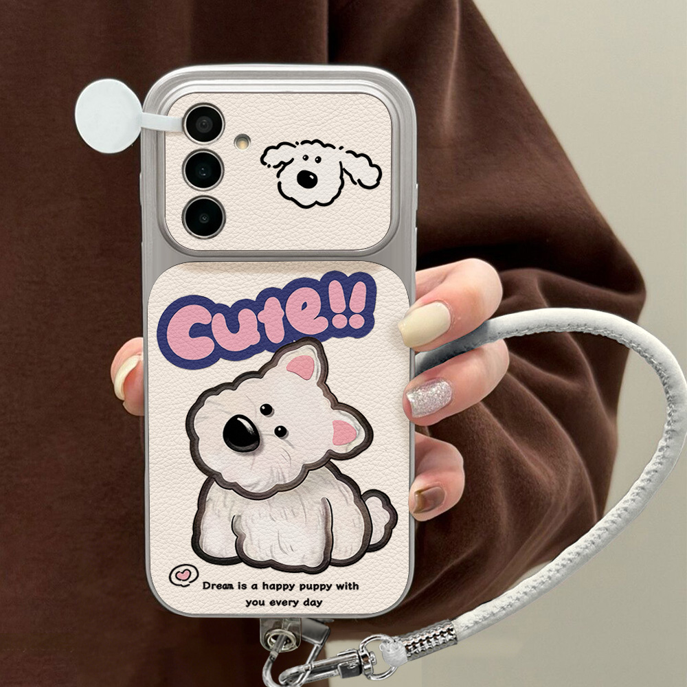 Cute Cartoon Dog Lanyard Phone - Camera Lens Protector ulasan dan harga