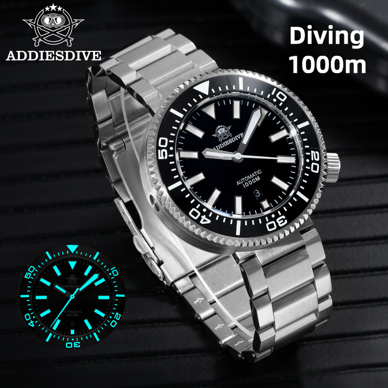 ADDIESDIVE Watches for Men 316 - Anti Blue Light Film ulasan dan harga