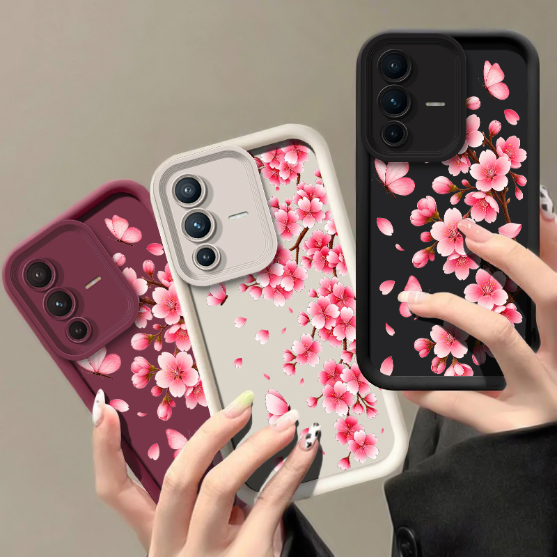 Pink Cherry Blossom Print Phon - Vivo V40 ulasan dan harga