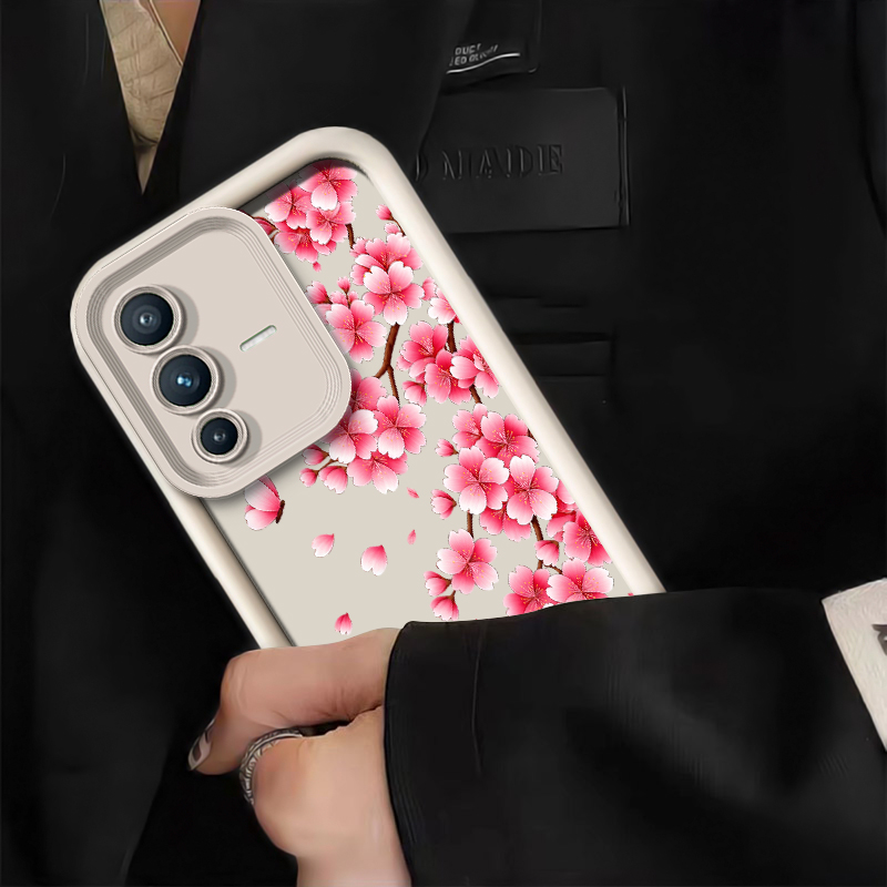 Pink Cherry Blossom Print Phon - Vivo V40 ulasan dan harga